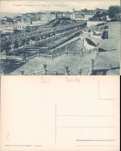 Frascati panorama della - -,