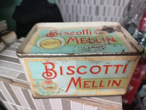 Scatola latta biscotti - scatola,