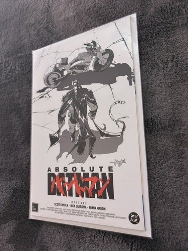 Copertina absolute batman 1 - copertina, #1