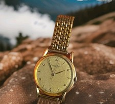 IWC oro rosa 18 kt 37 mm cal. 89 Bombe Lugs scatola originale/bracciale abbinato set A