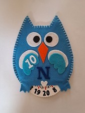 NAPOLI DISCO ORARIO GUFETTO PORTAFORTUNA PARCHIMETRO FATTO A MANO (LEGGI BENE)!