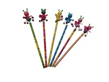 SET. 6 PEZZI MATITE LEGNO