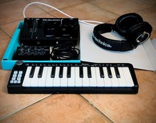 Bundle: M-Audio AIR 192|4 Vocal Studio Pro, Audio-Technica M50x, Behringer HA400