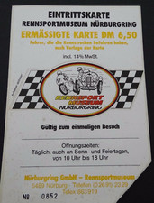 Biglietto D'Ingresso Museo Del Motorsport Nürburgring