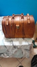 Borsa medico  militare Vintage in pelle  1960/70 marrone chiara 