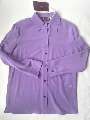 Nuova camicia gucci seta crepe - camicia,