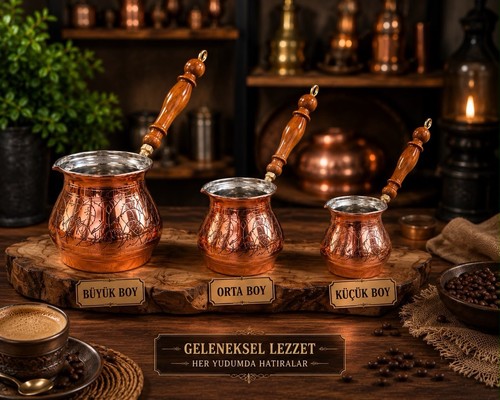 Set caffettiera turca - in, rame