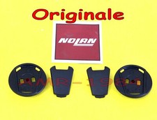 SET VITI FISSAGGIO VISIERA ORIGINALE NOLAN N43 tutti e GREX G4.2  color NERO  