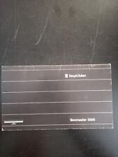 MANUALE / ISTRUZIONI BANG & OLUFSEN BEOMASTER 5000 / BEOSYSTEM 5000