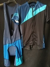 COMPLETO SET MAGLIA BIB SHORT  CICLISMO CYCLING ROAD MTB ION TRAZE S