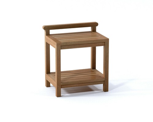 Banco doccia teak sgabello - doccia,