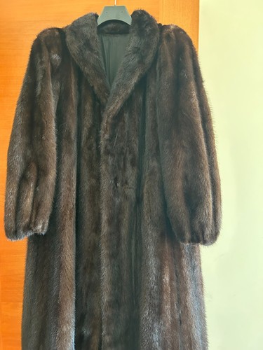 Cappotto vera pelliccia visone