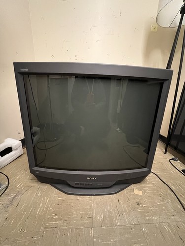 Sony trinitron crt television - sony,