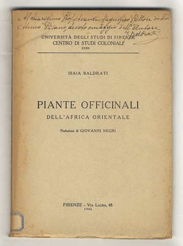 Piante officinali dell'Africa