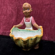 CERAMICA ALBISOLA ARS BAMBINO CON SACCO Anni ‘50