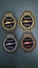 PATCH AERONAUTICA MILITARE - 15 stormo SAR - ORE DI VOLO ELICOTTERO HH139A