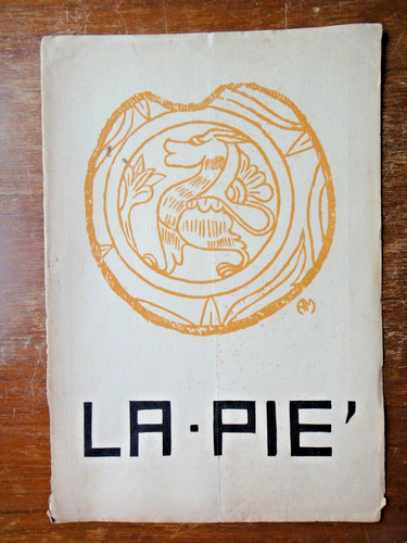 1930 circa pie copertina - circa-la, pie'-copertina