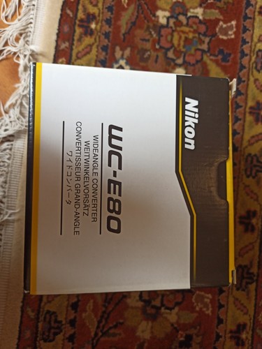 Nikon e80 wideangle - nikon, wc-e80