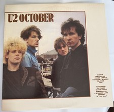 U2 October LP, SRC pressing