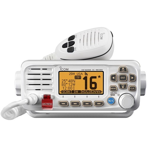 Radio vhf icom - radio, con