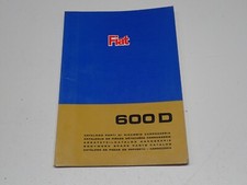 Fiat 600 catalogo parti di - d,