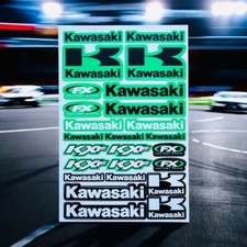 Adesivi Kawasaki Serbatoio Accessori Verdi Scooter Capolino Catena Carena Z750