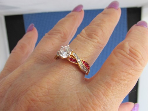 Anello stile fidanzamento
