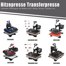 8 in 1 5 in 1 Stampante a Sublimazione Trasferimento Digitale Multifunzionale