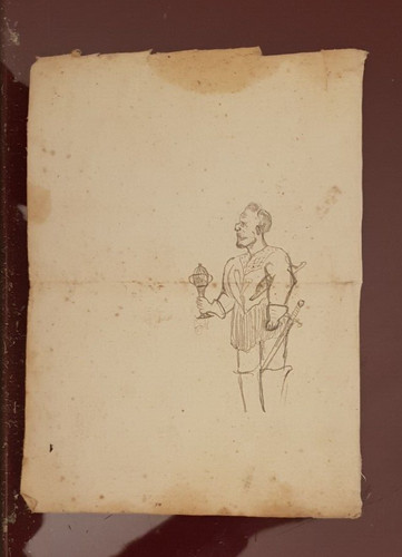 Disegno epoca matita 800 - matita, '800