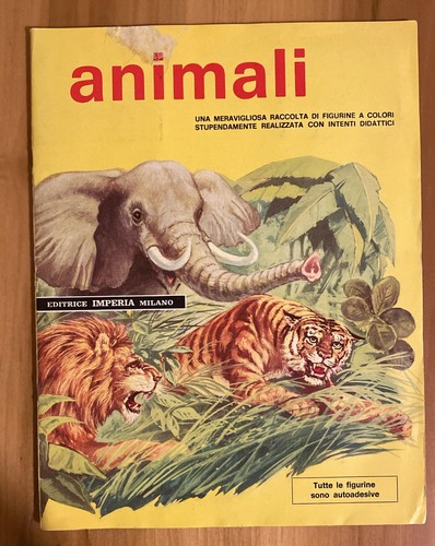 Album figurine animali - figurine,