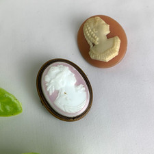 Lotto Spille Cammeo Vintage