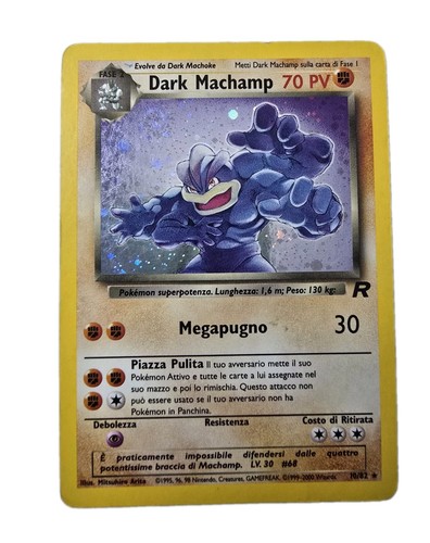 Pokemon dark machamp rara - dark,