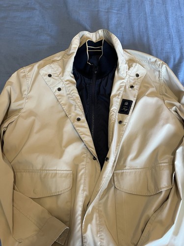 Fay giacca uomo beige blu - beige/blu, xl