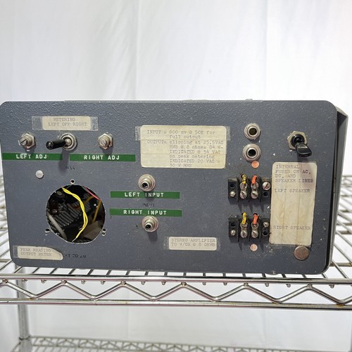 Amplificatore stereo vintage