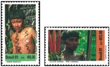 Timbres Brésil 2016/2017 **
