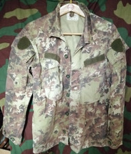 GIACCA MIMETICA ITALIANA MOD. VEGETATA ESERCITO MARINA AERONATICA TG 50 RARITÀ!!