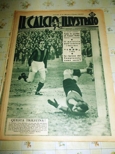 Calcio illustrato 1938 i - illustrato, c.i