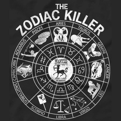 Shirt the zodiac - t-shirt, killer