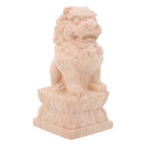 Statua statuina leone feng - ,