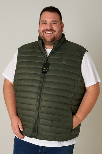 Gilet uomo conformato - conformato, zip