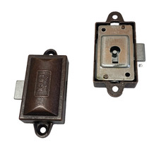 SERRATURA PER ANTE ASTE ROTANTI DA APPLICARE ARMADI BRONZO DESTRA/SINISTRA