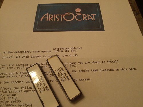 Aristocrat mk6 chip - aristocrat,