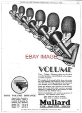 1928 advert mullard - 1928,