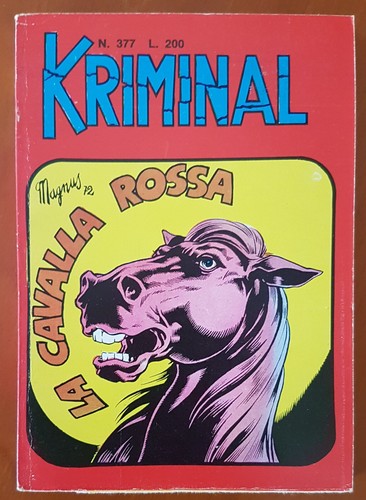 Kriminal 377 corno - kriminal,
