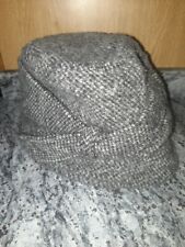 CAPPELLO DONNA PURA LANA TAGLIA UNICA COLORE GRIGIO