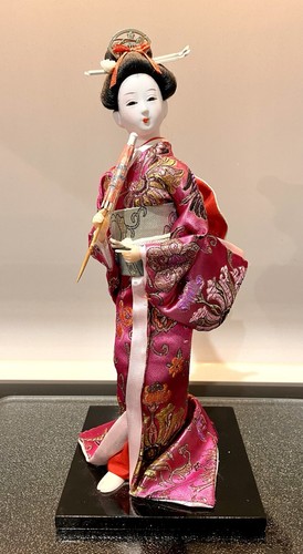 Japanese geisha doll - japanese, in