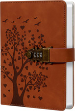 Diario Segreto A5 Marrone Con