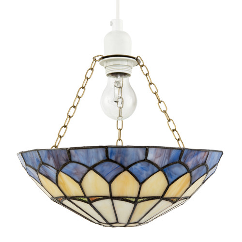 Paralume pendente tiffany - tiffany, con