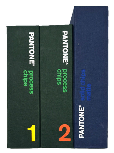 Pantone process chips - process, volume