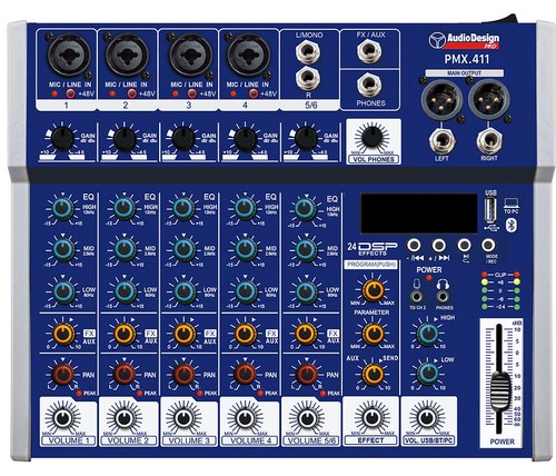 Mixer audiodesign pmx 411 tk - pmx.411,